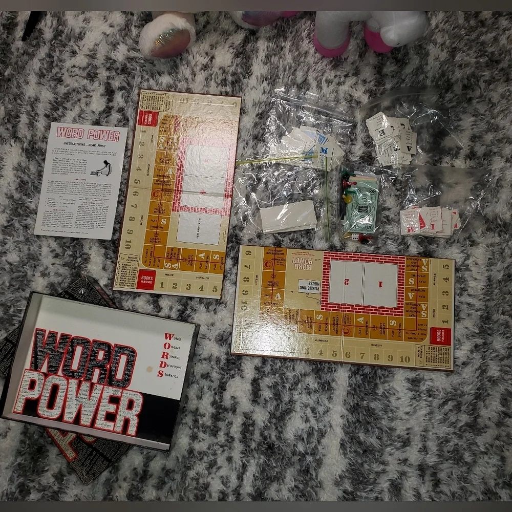 The Game of Word Power Board Game